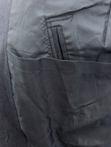 Vintage British RAF DB Coat S/M 38 Navy Blue Wool