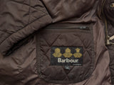 Barbour Jacket S/M Dark Brown Knightsbridge Polyester