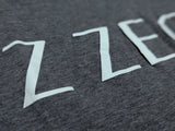 Zegna Tee Shirt L Grey Logo Cotton