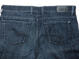 Zegna Jeans 34 Washed Dark Blue 5 pocket cotton/elastane denim