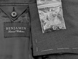 Benjamin Sartorial Suit Charcoal Grey 2-button Pitti Model Super 140's Wool