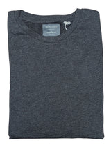 The Wardrobe Short Sleeve T-Shirt Charcoal Grey Organic Cotton