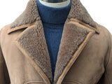 Vintage Langmore Royal Warrant Sheepskin Shearling Coat XS