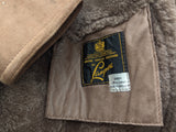 Vintage Langmore Royal Warrant Sheepskin Shearling Coat XS