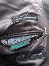 Vintage Romeo West Germany 40/42R DB Peacoat Grey Wool