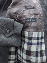 Vintage Romeo West Germany 40/42R DB Peacoat Grey Wool