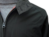 British Millerain Harrington Jacket L Olive Cotton Blend