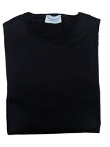 John Smedley Sweater M/L Black Wool