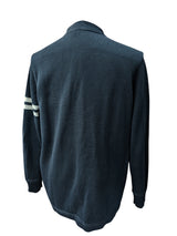 Ralph Lauren Cardigan L Black Varsity Letterman Cotton