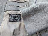 Vintage Maculett of England DB Coat L/42 Beige Heavy Wool