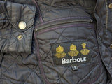 Barbour Jacket S Midnight Ariel Padded Quilt Polyester