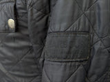 Barbour Jacket M Midnight/Black Ariel Padded Quilt Polyester