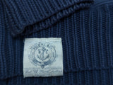 Ralph Lauren Vintage Shawl Sweatshirt M Blue Cotton