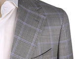 Benjamin Loro Piana Sport Coat Light Check Soft Shoulder Wool