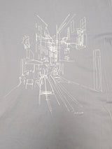 Zegna Tee Shirt XL Cool Grey Neighborhood Graphic Cotton