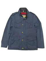 British Millerain Boden Jacket S Royal Blue Padded Cotton