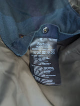 Barbour Jacket M Dark Green Evanton Padded Quilt Polyester