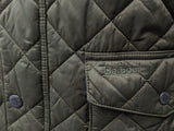 Barbour Jacket M Dark Green Evanton Padded Quilt Polyester