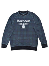 Barbour Sweatshirt M Blackwatch Plaid Cotton