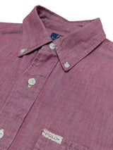 Ralph Lauren Shirt S Red OCBD Cotton Oxford