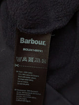 Barbour Hoodie Sweatshirt M Dark Navy Blue Cotton