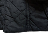 Barbour Jacket M Midnight/Black Ariel Padded Quilt Polyester