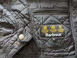 Barbour Jacket M Midnight/Black Ariel Padded Quilt Polyester
