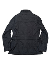 Barbour Ladies International Belted Jacket L/8 US Black Polar Quilted Polyester