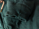 Vintage Polo Ralph Lauren US Flag Down Coat S/M Green Polyester Rare Ltd Edition