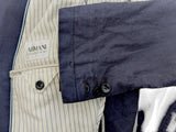 Armani Collezione Jacket M 40R Navy Blue Linen/Cotton Vintage