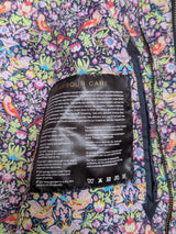 Barbour x William Morris Liberty Ladies Coat S/M 6 US Beadnell Waxed Cotton RARE!