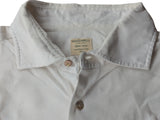 Mazzarelli Shirt L/17 White Cotton Pique