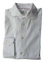 Eton Shirt 16 White Contemporary Fit Spread collar Cotton