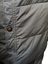 Fay Hooded Down Jacket M Olive Green Polyester