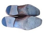 Carmina Shoes UK 7 Double Monk Strapped Light Brown Leather