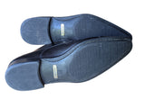 Magnanni 8/41 Double Monk Strapped Black Leather