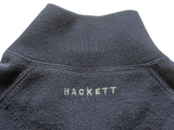 Hackett Aston Martin Sweater XL Half Zip Navy Blue Wool