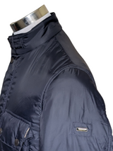 Barbour Field Jacket S Midnight Navy Blue Padded Poliamide