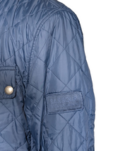 Barbour Jacket XL Mid Blue Ariel Padded Quilt Polyester