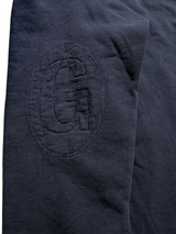 Hackett Sweatshirt L GB Union Jack Patch Navy Blue Cotton