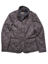 Barbour x Land Rover Ltd Ed. Jacket S Charcoal Filey Quilt Flannel
