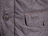 Barbour x Land Rover Ltd Ed. Jacket S Charcoal Filey Quilt Flannel