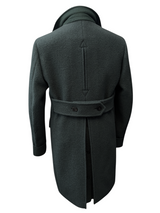 Benjamin Ulster Polo Overcoat Dark Green Boiled Wool PRE-ORDER