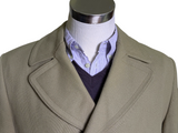 Dhobi England DB Coat L/42R Khaki Tan Pure Heavy Wool