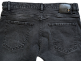 Zegna Jeans 31/32 Washed Dark Grey 5 pocket cotton/elastane denim