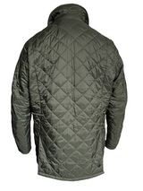 Barbour Jacket L/XL Olive Green Liddesdale Padded Quilt Polyamide