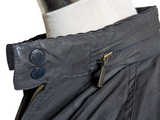 Barbour Blouson Jacket S Midnight Harrington Light Waxed Cotton