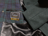 Vintage Canda England Raglan Coat M 38/40R Forest Green Heavy Wool