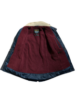 Barbour Ladies International Broadstone Jacket S/4 US Navy Fleece Lined Waterproof Cotton Blend