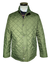 Boden Jacket L Olive Light Green Padded Nylon